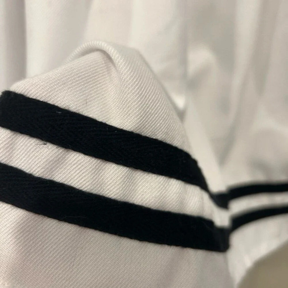 Hot Topic White Pleated Cheer‎ Skirt HT Size 0 / US 12/14 - Picture 3 of 9